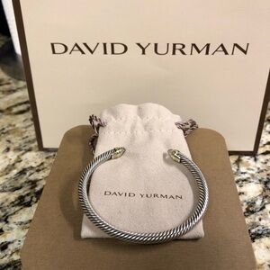 David Yurman Silver Cable Bracelet